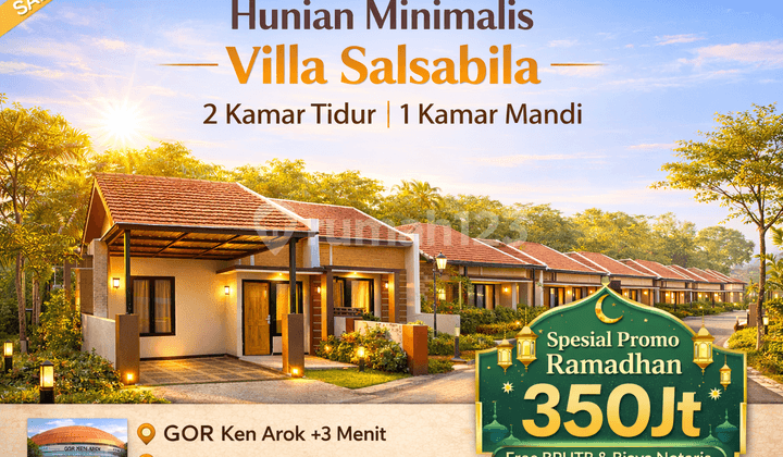 Dijual Rumah Belakang Gor Ken Arok Kota Malang