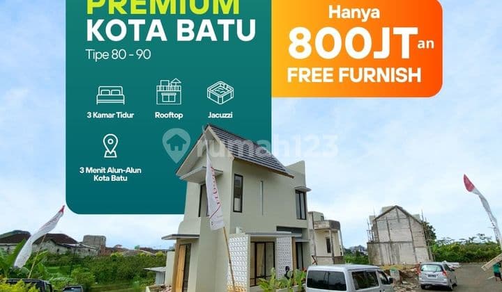 Rumah Cluster Premium Murah Di Tengah Kawasan Wisata Kota Batu