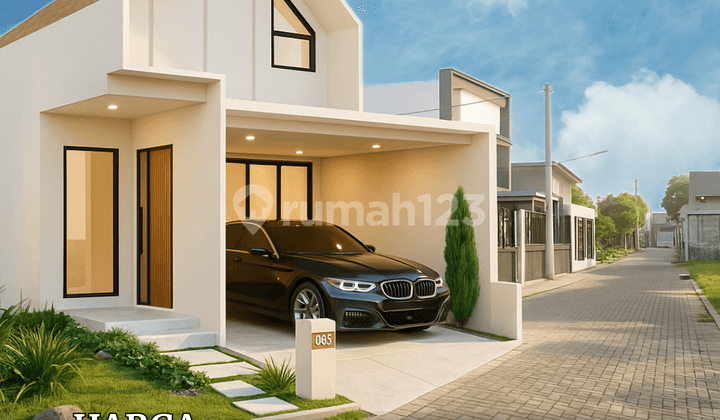 Rumah Modern tengah Kota Malang