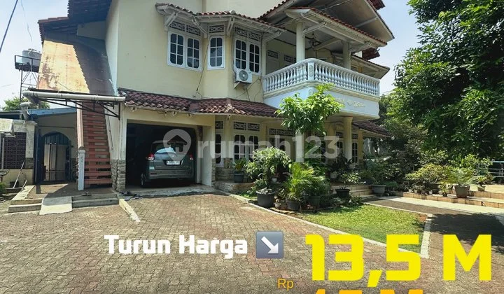 Turun Harga Terbaik dan Termurah Rumah Luas Dkt Kampus Ui Pancasila Gunadarma Strategis