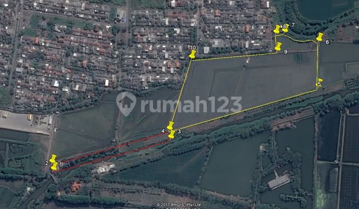 Tanah Murah di Daerah Lingkar Timur Sidoarjo ada izin Industri & Pergudangan