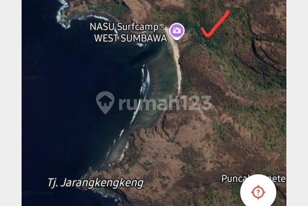 Dijual Tanah super strategis di Pantai Nasu Jelenga, Sumbawa