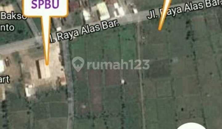 Strategic Land for Sale, Beside Alas Barat Main Road, Sumbawa.