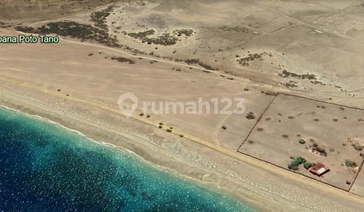 Dijual Tanah di Jl. Poto Tano - Sumbawa Barat Lokasi Strategis Pinggir Pantai