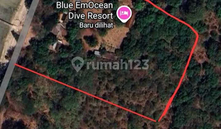Dijual Tanah Pantai Sebelah Amanwana Hotel, P. Moyo Sumbawa Besar