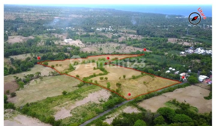 Land 2 Km From the Sea, Potential for Development in Bayan-Lombok