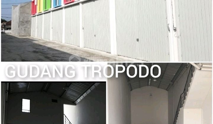 New Warehouse for Rent in Tropodo Strategic Location Direct Toll Access