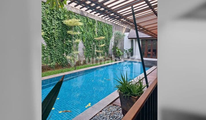 Modern House in Permata Hijau, with Swimming Pool, One gate security