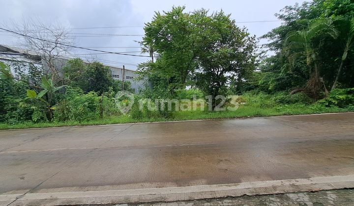 Tanah Strategis di Depan Jalan Akses Masuk Kawasan Jababeka