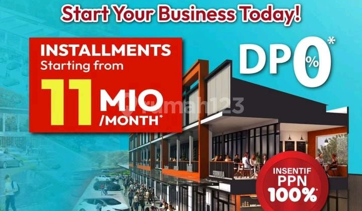 Ruko Komersial Vazza Avenue Graha Raya Lokasi Dekat Bintaro, Alam Sutera, Tol