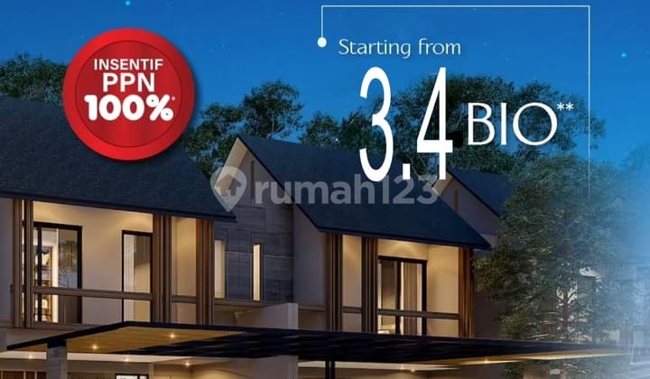 Cherrywood Type House 4+1 KT Dammara Graha Raya Near Alam Sutera