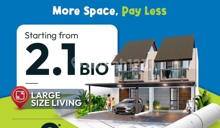 Tipe Vyne Rumah DP 0% Vazza Living Graha Raya Dekat Pintu Tol