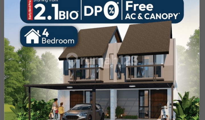 Vazza Living Tipe Vyne Rumah 2 Lantai Dp 0% Graharaya Bintaro