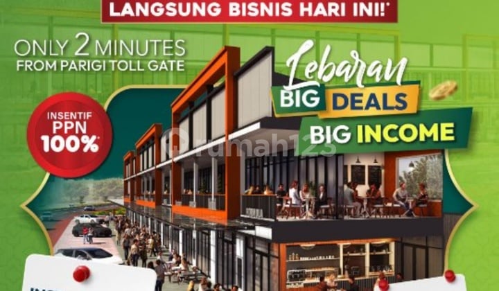 Ruko Vazza Avenue Graha Raya Bintaro Dekat Pintul Tol