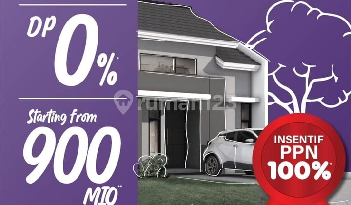 I Gardenia Graha Raya Rumah 900jtan Kpr Dp 0%