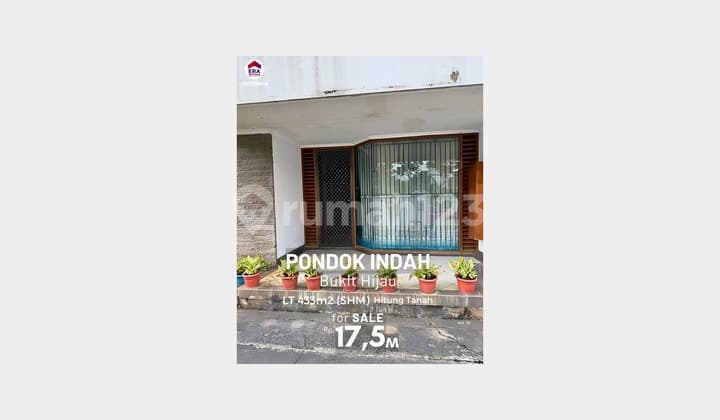 Tanah dan Bangunan Hitung Tanah di Pondok Indah