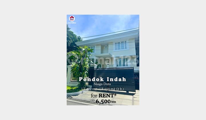 Hunian Aman Asri Nyaman di Pondok Indah Dekat Rumah Sakit Pondok Indah, Jis
