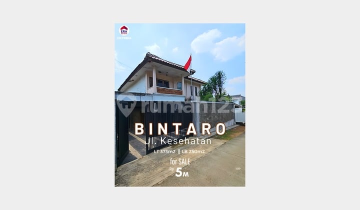 Dijual!!!! Hunian di Bintaro, Jakarta Selatan (Hitung Tanah)