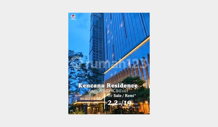 Ready-to-Occupy City View Apartment Near Pondok Indah Mall, Pondok Indah Office Tower
