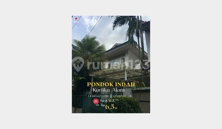 !!!! Turun Harga !!!! Hunian di Kawasan Pondok Indah Dekat Pondok Indah Mall Dekat Akses Tol