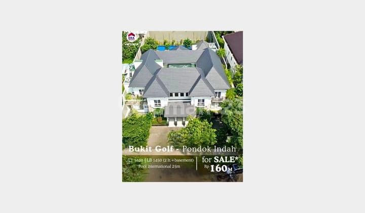 Rumah Spektakuler Bukit Golf Pondok Indah