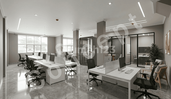 Bebas Banjir, Ruko, 3 Lantai, Dekat Akses Tol di Jalan Utama