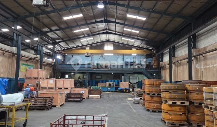 For Sale Jababeka Warehouse - Equipped with 8 Cranes Ready to Use, Suitable for Heavy Industry