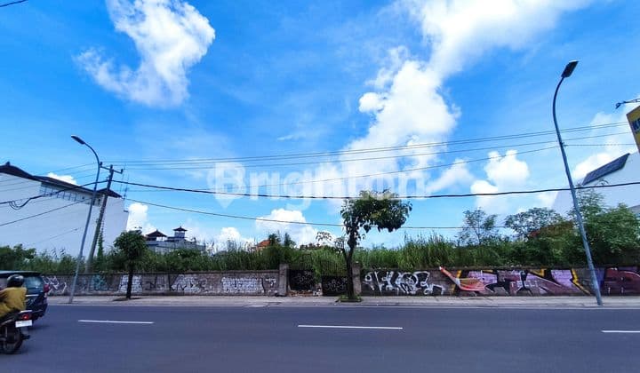 TANAH KOMERSIAL SUPER STRATEGIS DI JALAN UTAMA DEWI SRI KUTA