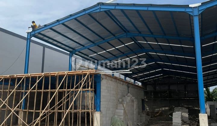 Disewakan Gudang Brand New Bisa Gandeng Akses Kontainer 40ft di Legok, Tangerang
