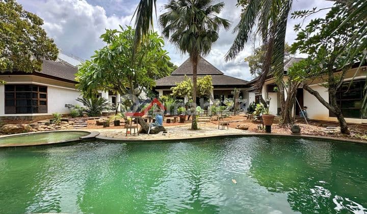 Rumah Tipe Villa dengan Halaman Luas dan Asri Di Tanggerang Selatan