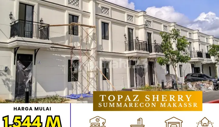 Modern 2-Storey House Near Toll Road & Hasanuddin Airport, Price 1.544 Billion