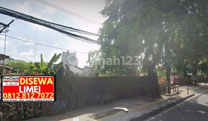 Disewakan Kavling Di Sunter 5700 Meter
