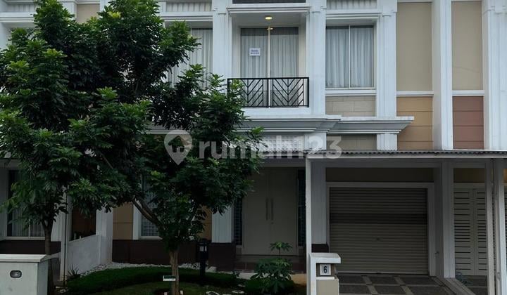 Dijual Cluster Flamingo Summarecon Gading Serpong Depan Club House LT. 144 (9X16) Lb.155 Semi Furnished Ac 5 Horden KT. 4+1 Km.3+1 Jual Rugi 4,25 Milyar Nego