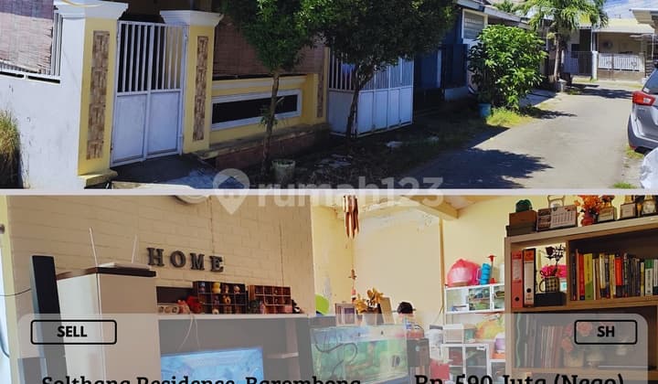 Dijual Rumah Minimalis 1LT Solthana Residence Siap Huni Nego SH