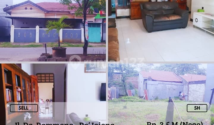 Dijual Rumah 1LT Poros Daeng Rammang Pa'Jaiang Luas Siap Huni SH