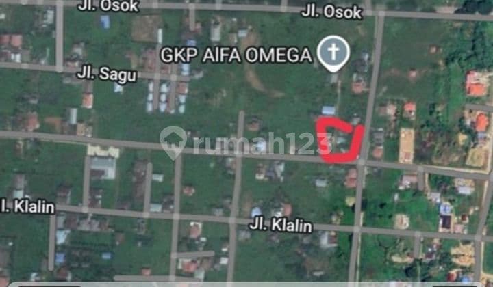 Dijual Tanah Kosong Poros Jalan Osok, Sorong Lokasi Strategis Lm