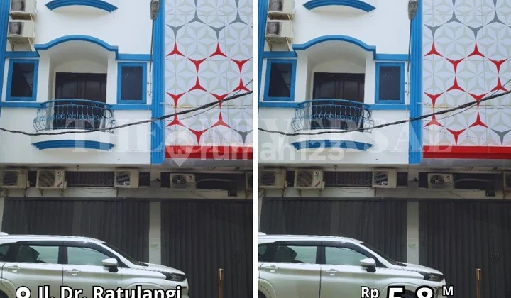 Dijual Ruko Poros Ratulangi 3 Lt Strategsi Tengah Kota TR Dijual Ruko Poros Ratulangi 3 Lt Strategsi Tengah Kota TR