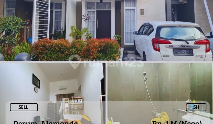 Dijual Rumah 1LT Siap Huni Cluster Alamanda Tallasa City Nego SH