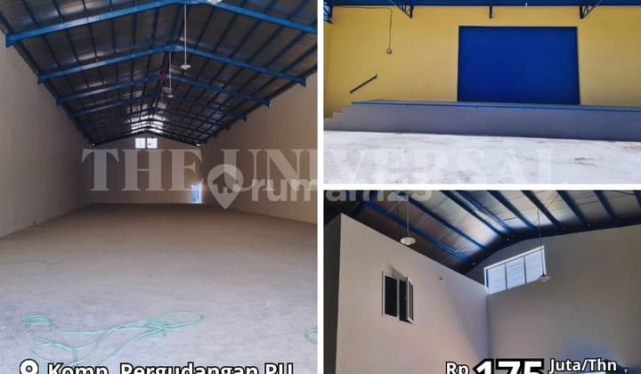 Disewakan Gudang Serbaguna Pergudangan Pu Ada Kantor Nego Fw