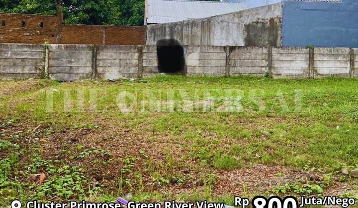 Dijual Tanah Kavling Cluster Primrose Green River View (SH)