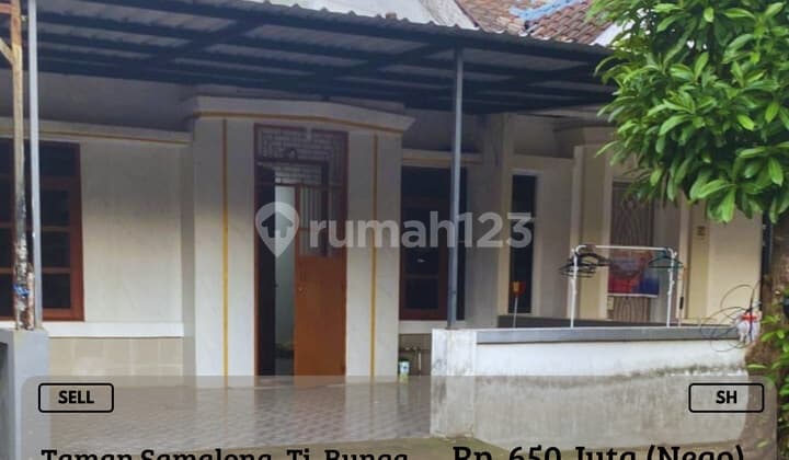 Dijual Rumah Minimalis 1LT Taman Samalona ******** Strategis SH