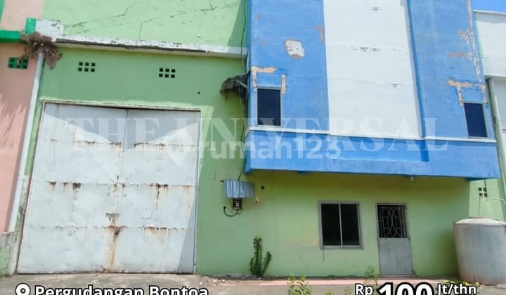 Disewakan Murah Gudang 1LT Bontoa Indah Siap Pakai Er