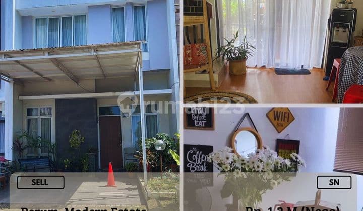 Dijual Rumah 2LT Modern Estate Siap Huni Strategis Nego SN