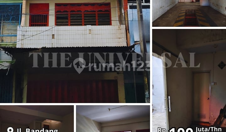 Disewakan Ruko 3LT Dalam Kota Poros Bandang Strategis Nego YR