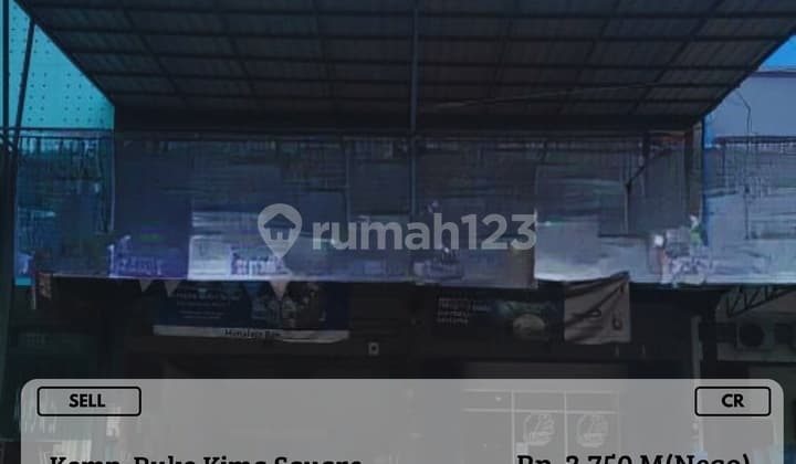 Dijual Ruko 3 LT Poros Perintis Komp. Kima Square Siap Pakai CR