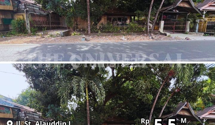 Dijual Rumah 1lt Poros Alauddin 1 Strategis Dkt Komp. Brimob (sh)