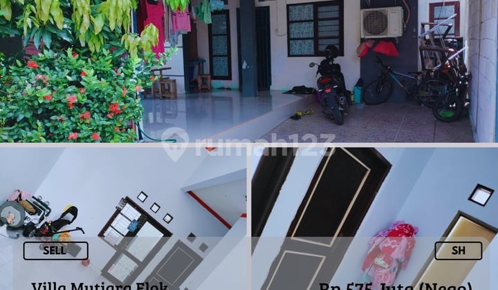 Dijual Rumah Minimalis 1LT Villa Mutiara Elok Siap Huni SH