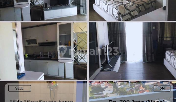 Dijual Apartment 2BR View Pool Vida View Apartment Tower Aston SN