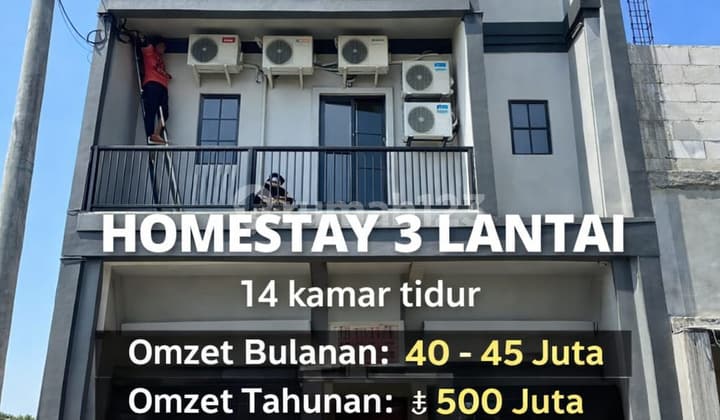 Dijual Homestay 3 Lantai - Sesetan, Denpasar