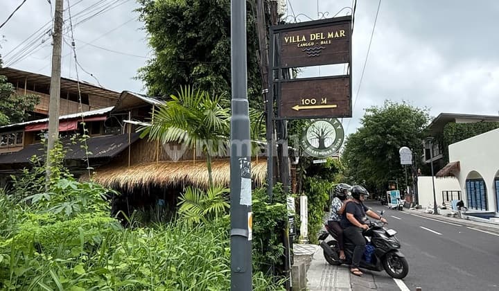 Dijual Tanah Premium di Jalan Utama Canggu - Zona Pariwisata